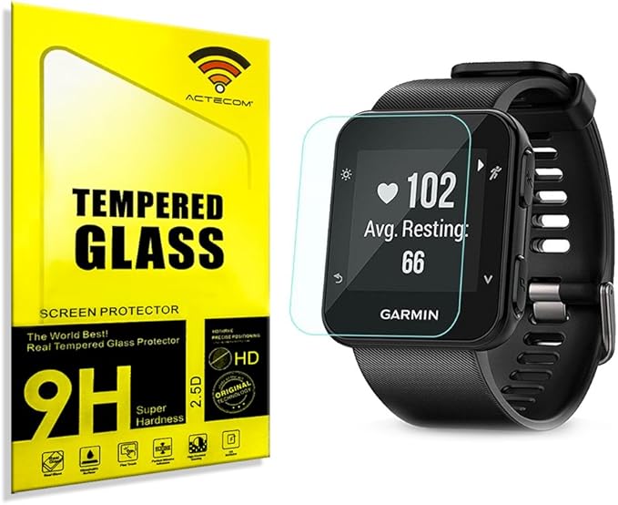 actecom® Protector Pantalla para Garmin Forerunner 35 Cristal ...