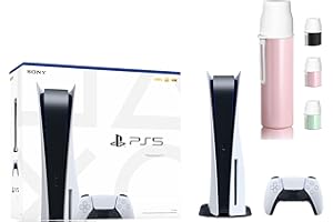 Sony PS5 PlayStation 5 Console Disc Version+ Wireless Controller- x86-64-AMD Ryzen Zen 8 Cores, 16GB GDDR6, 825GB SSD, 120Hz 8K Output, HDR 4K TV Gaming, Tempest 3D