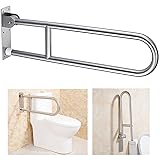 Handicap Grab Bars, Flip Up Bathroom Toilet Grab