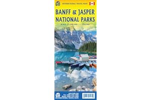 Banff & Jasper National Parks Travel Reference 1:240,000/1:250,000 2026 Edition
