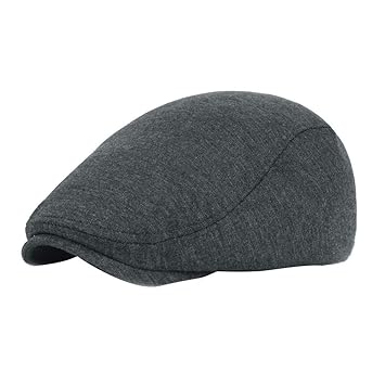 herringbone newsboy hat