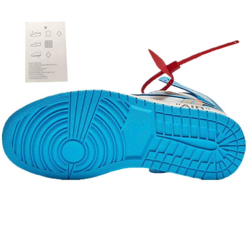 Jordan 1 Retro High Off-White University Blue AQ0818148