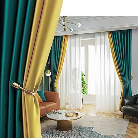 Amazon シンプル 遮光カーテン 北欧 ウォッシャブル おしゃれ リビング対応 1枚入り 1級遮光 省エネ 睡眠 目隠し 無地 プレゼント 450cm 270cm 150cmx270cm こども 可愛い カラー ファッション 防音 モダン Uvカット ルームカーテン カーテン オンライン通販