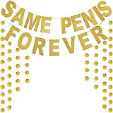 TMCCE SAME PENFOREVER Banner For Bridal Shower Bachelorette Party Decorations