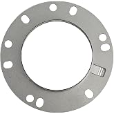Lskioer 6 Bolts Pattern Horn Button Retainer Ring Fits for MOMO NRG Sparco OMP VSW 70mm Steering Wheel, OD 82 mm ID (Where the Button attaches) 50mm