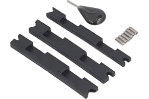 Future Fin Box Converter Adapter, 3pcs Lightweight Portable Professional Plastic Surfboard Fin Plug Conversion Kit with Fin K