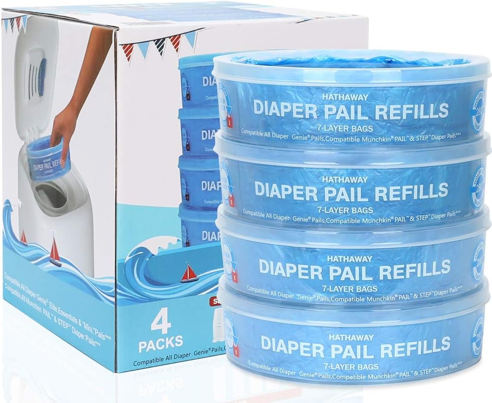diaper genie 4 pack