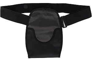 FABATER Ostomy Bag Cover, Waterproof Ostomy Bag Support Belt for Colostomy Ileostomy Urostomy, Washable Ostomy Pouch Covers for Women Men, Stomy Care Protector Wraps Cover, Ostomy Supplies