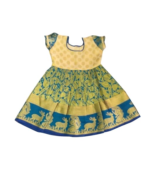 pattu pavadai for 3 months baby