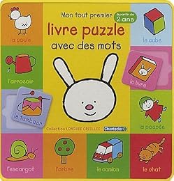 Mon tout premier livre puzzle avec des mots