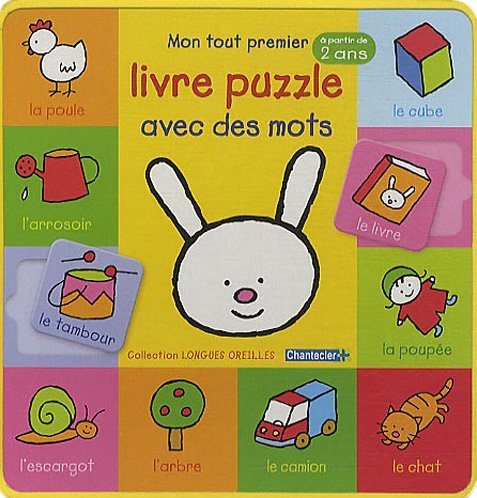 Mon tout premier livre puzzle avec des mots