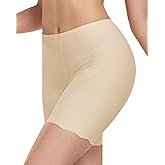 Blueinn Smooth Loose Fitting Anti Chafing Shorts for Under Dresses Women Slip Shorts Seamless Boyshorts Panties