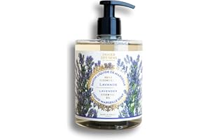 Panier des Sens - Liquid Hand Soap - Lavender Hand Wash - French Marseille Moisturizing Hand Soap with Coconut Oil - Refillable Kitchen & Bathroom Hand Soap - 97% Natural Ingredients -16.9 Fl.oz
