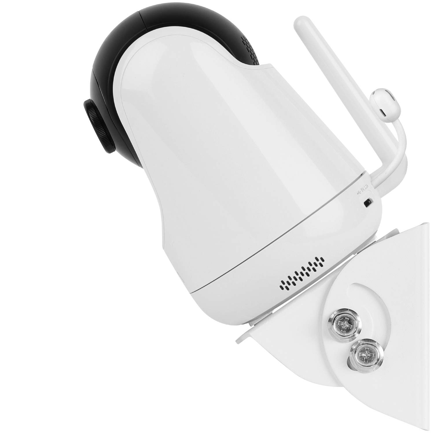 Uogw VAVA VA-IH006/VA-IH009/HiPP Baby Monitor Mount, Adjustable Angle Wall Mount, Aluminum Alloy Material (White)