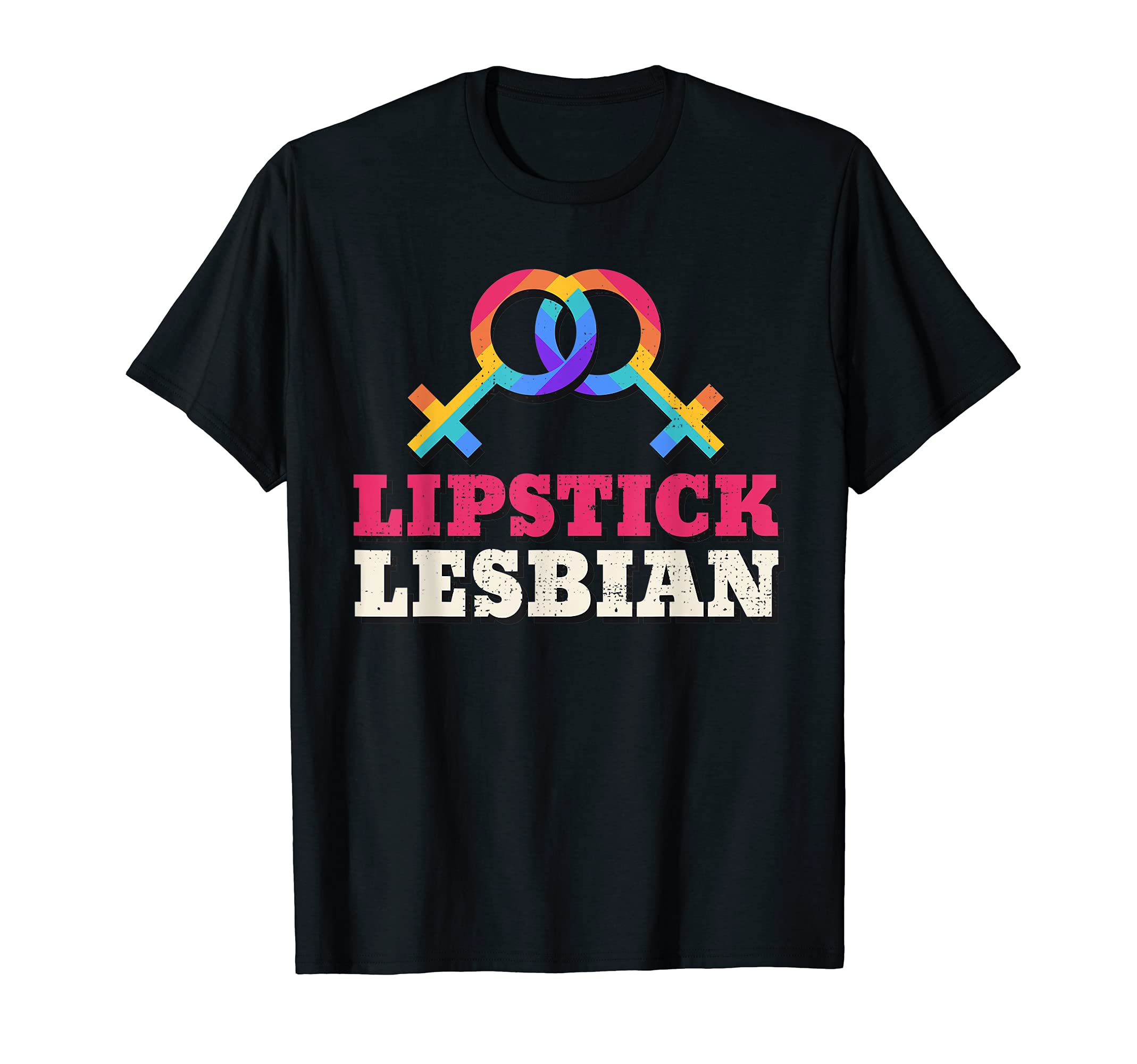 Lipstick Lesbian Gender Equality Human Rights Advocate T-Shirt