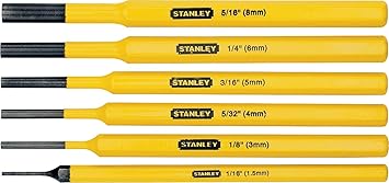 Stanley 16-226 6 Piece Punch Kit - Hand 