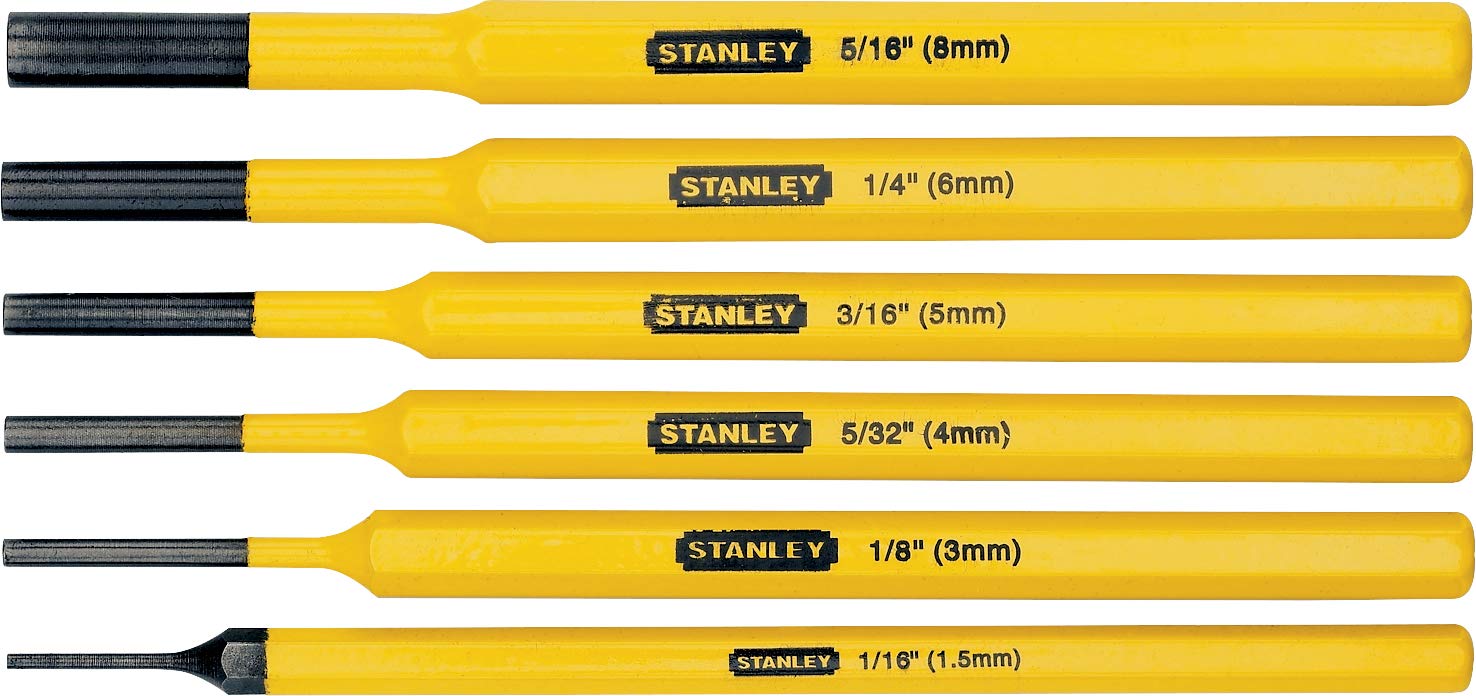 Stanley 16-226 6 Piece Punch Kit