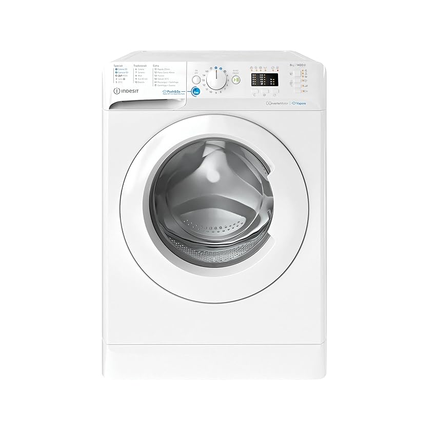 Indesit BWA 81496X WV IT – Lavatrice 8 Kg, Carica Frontale