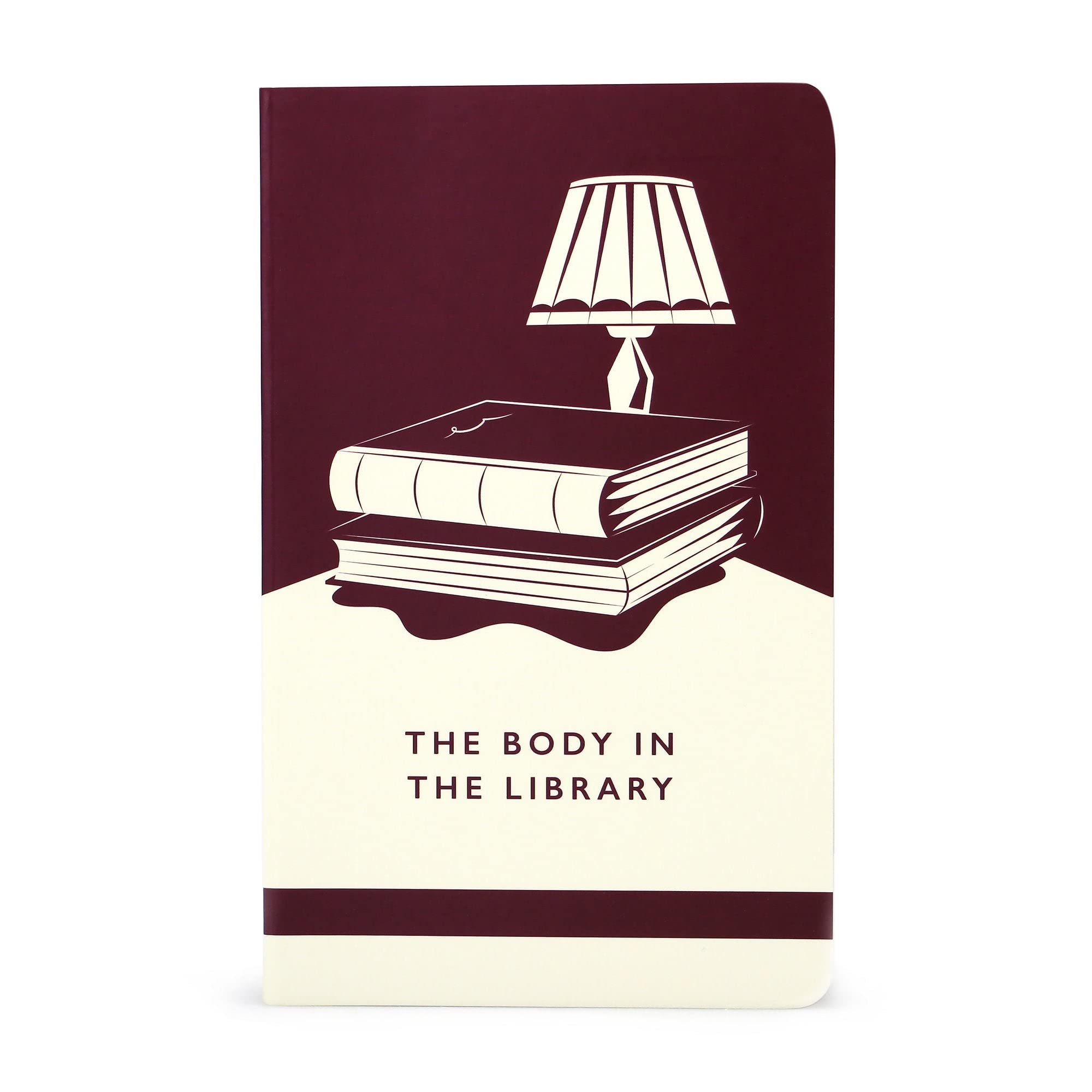 Shruti Agatha Christie - Stationery & Notebooks - Pocket Notebook - The Body In The Library, Red