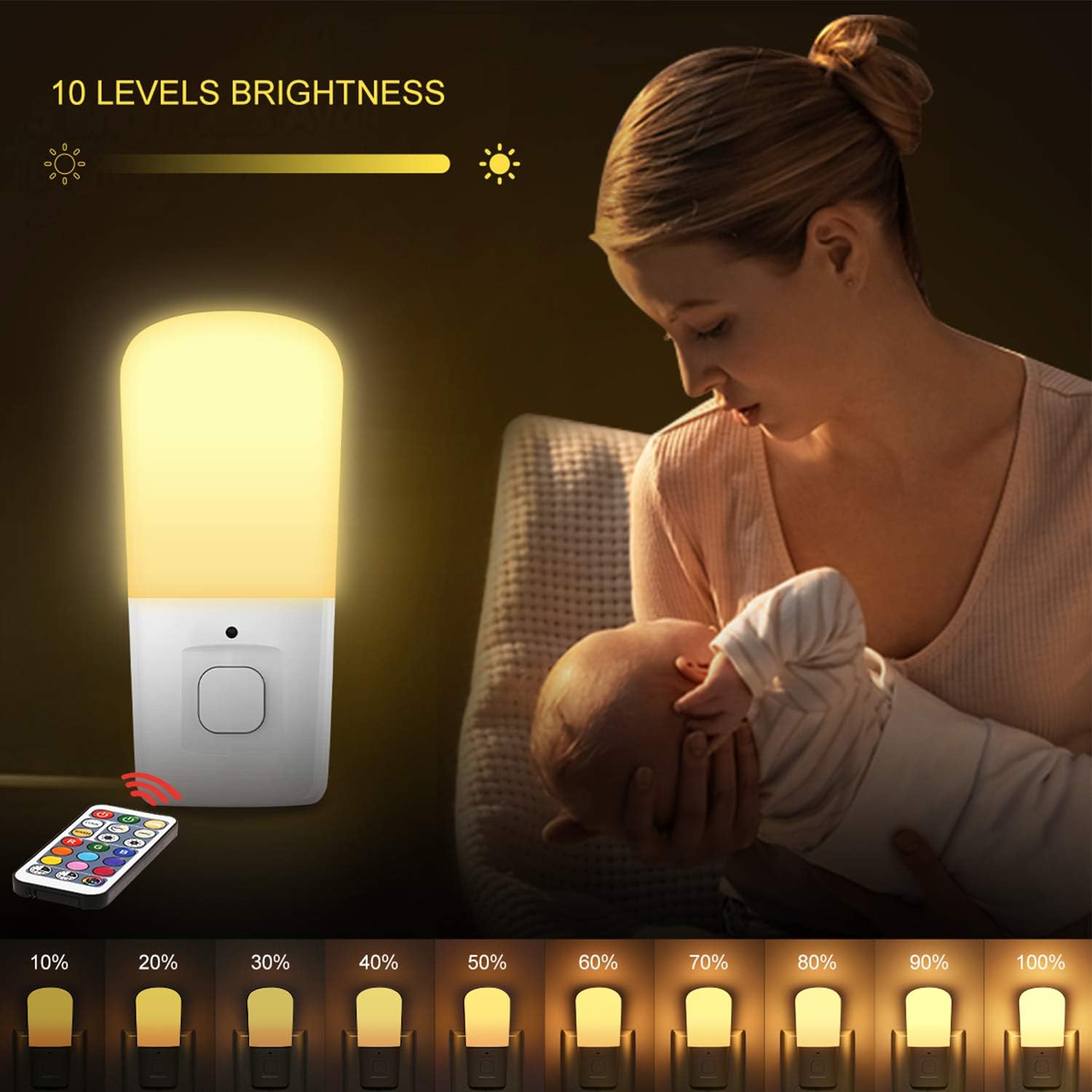 Dimmable Veilleuse Bebe Avec Fonction De Memoire Et Minuterie Yafido 2 Pack Veilleuse Enfant Prise Electrique Lampe Enfant Nuit Telecommande 9 Couleurs Reglables Rgb Luminosite Luminaires Eclairage Luminaires Interieur Betwin360 Tv Dimmable Veilleuse Bebe Avec Fonction De Memoire Et Minuterie Yafido 2 Pack Veilleuse Enfant Prise Electrique Lampe Enfant Nuit Telecommande 9 Couleurs Reglables Rgb Luminosite Luminaires Eclairage Luminaires Interieur Betwin360 Tv