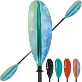 WONITAGO Adjustable Kayak Paddle, Fiberglass Shaft and Reinforced PP Blade | Lightweight and Floating Kayak Oar for Adults, 3-Piece,, 220-240 cm/86-94 in, 240-260 cm/94-102 in