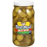 Best Maid Products Dilly Bites 80 Ounce - Bite Size Chucks of Delicious Dill (1 Pack)