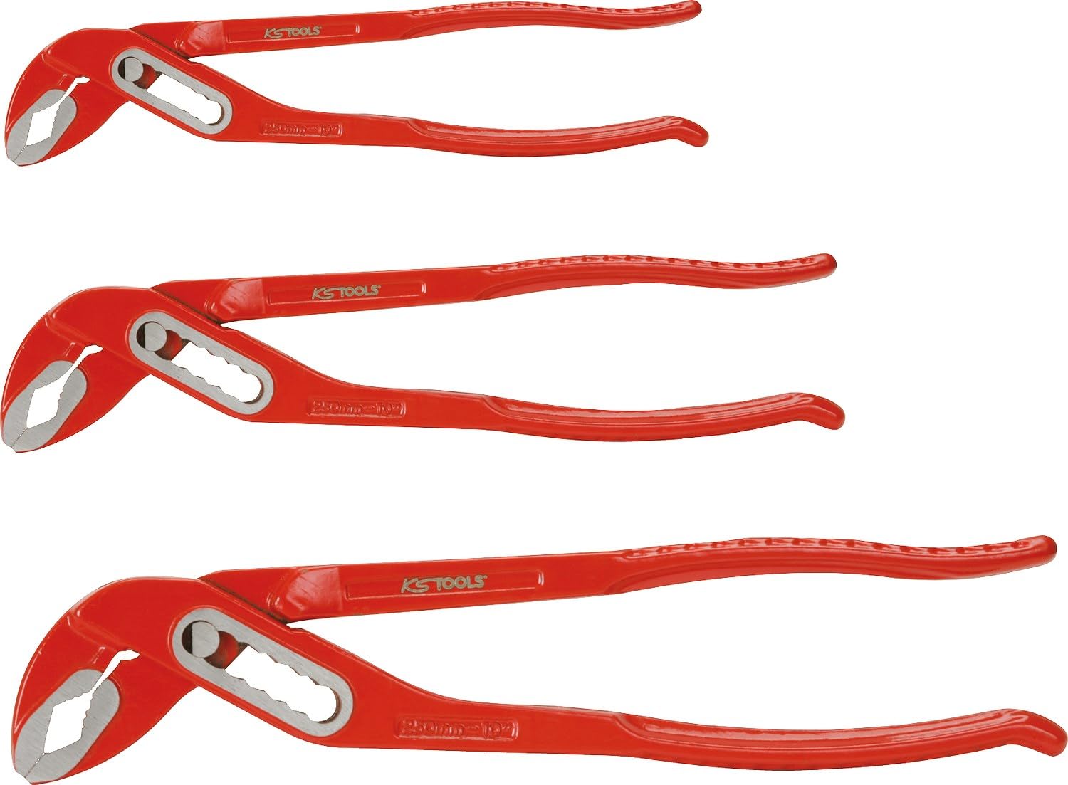 KS Tools 115.0000 7-12-inch Classic Water Pump Plier Set (3 Pieces)