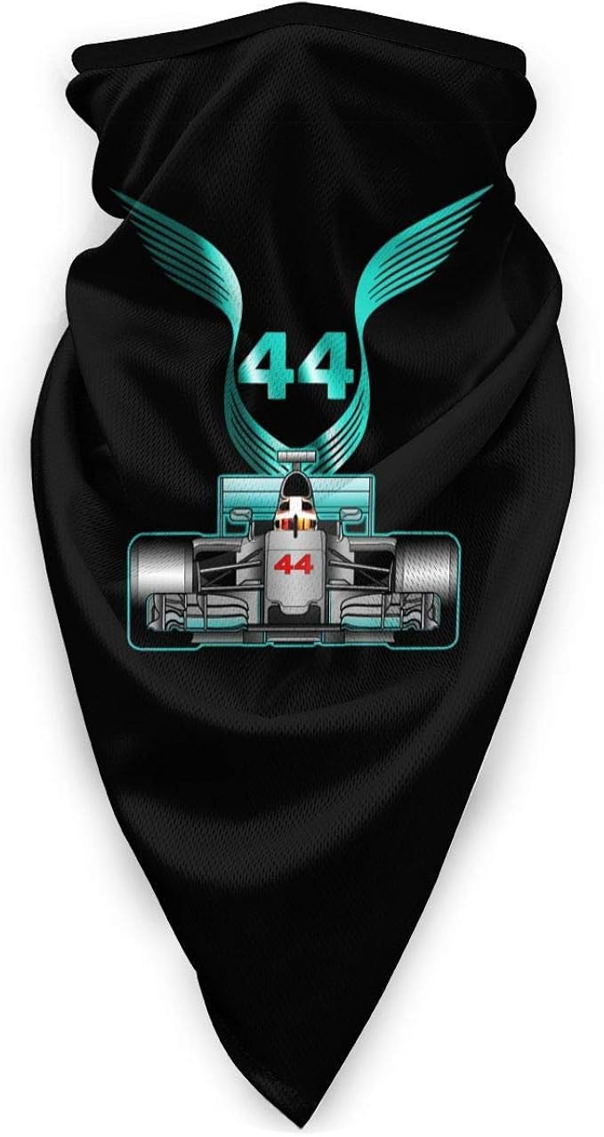 Racing Driver Champio Lewis Hamilton 44 Headwear Bandana Neck Gaiter