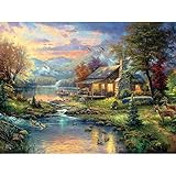 Ceaco Thomas Kinkade Special Edition Nature's Paradise Puzzle (750 Piece)