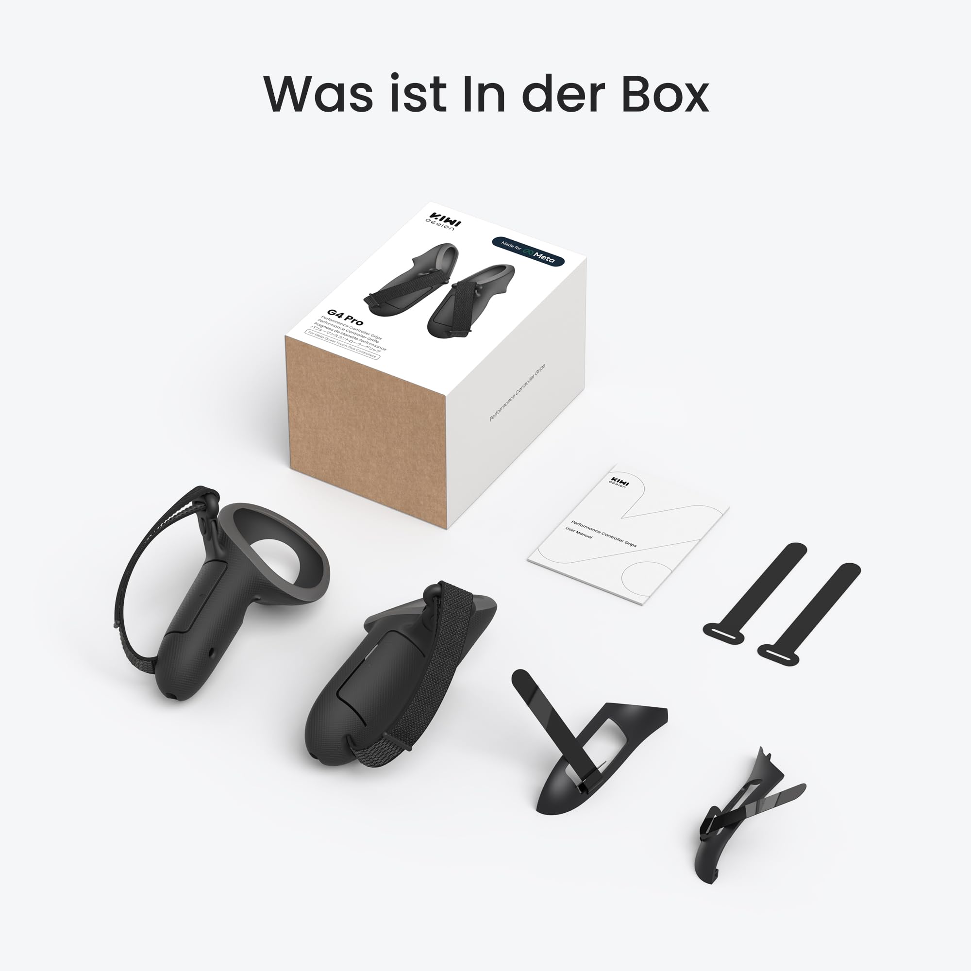 KIWI design G4 Pro Controller Griffe Kompatibel mit Meta Quest 3/3S 9
