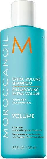 Moroccanoil Extra Volume Shampoo for Fine Limp Hair - Argan Oil Body Shine