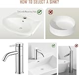 Peppermint Chrome Basin Tap 360° Swivel Monobloc Single Lever Hot Cold view 3