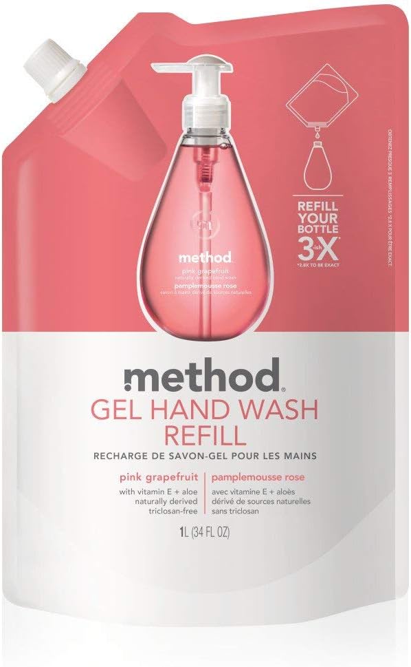 メソッド ハンドソープ ジェルタイプ リフィル ピンクグレープフルーツ 1L 318657