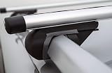 Summit SUM-003 Semi Universal Roof Bars Pair Aluminium 1.35m Silver view 4