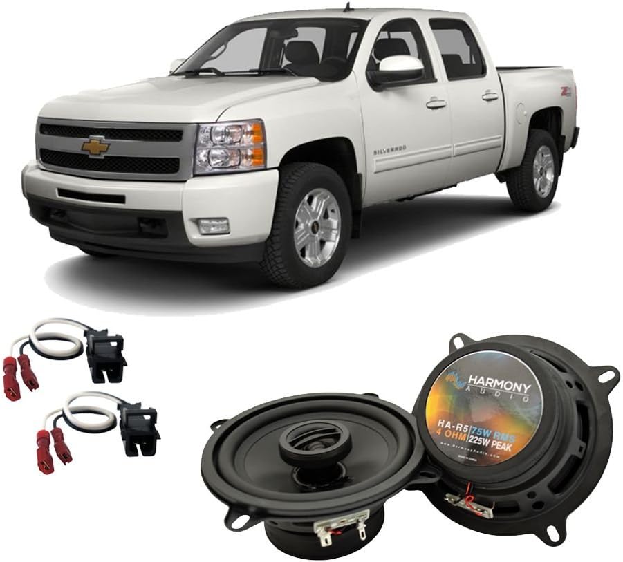 2007 chevy silverado door speakers sizes