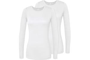 ADAR UNIFORMS Adar Underscrubs for Women 2 Pack - Long Sleeve Underscrub Comfort Tee