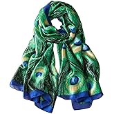 Xyueanlo Scarfs for Women Lightweight Scarves Fashion Print Floral Pattern Head Scarf Wraps Shawls