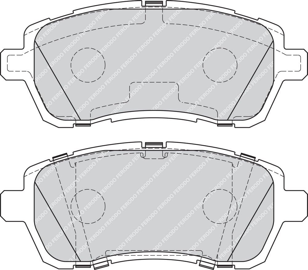 Ferodo FDB4179 Brake Pad Set, disc brake - (set of 4) - Image 3