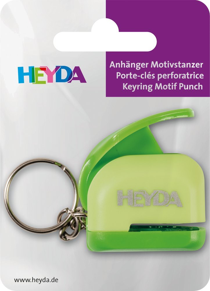 Heyda 203687684 Mini Hole Punch with Clover Design Approximately 1 cm