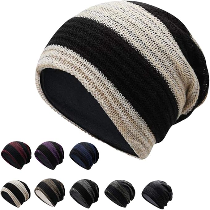 Amazon ニット帽 メンズ レディース ビーニー ニットキャップ 秋 冬 防寒保温 綿 柔らかい ストレッチ性抜群 自転車 通勤 通学 遠足 旅行 スポーツ アウトドア 全8色 ブラック ベージュ ニット 通販