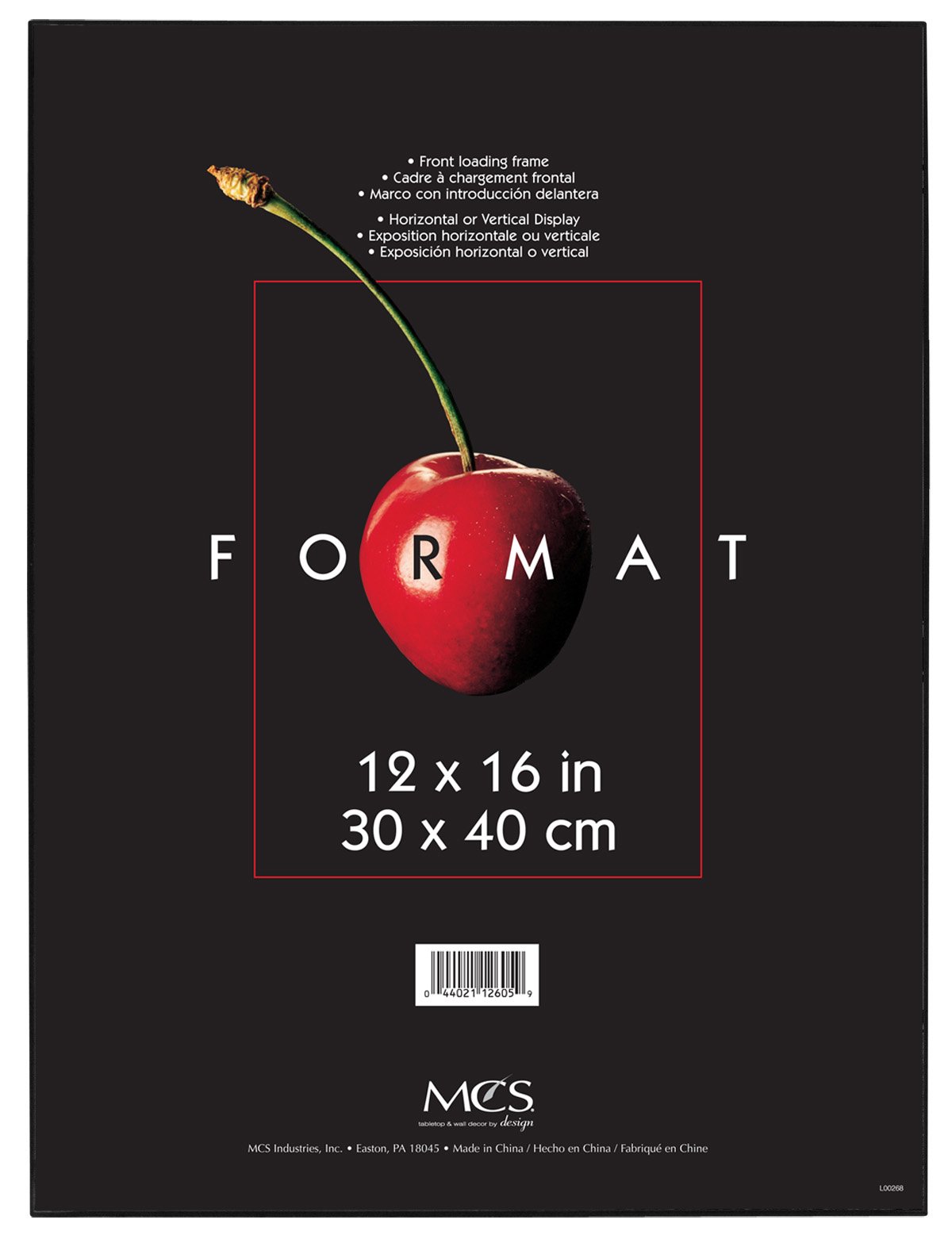 Mcs Format Frame 12 X 16 Inch Black Buy Online In Panama At Desertcart Com Pa Productid
