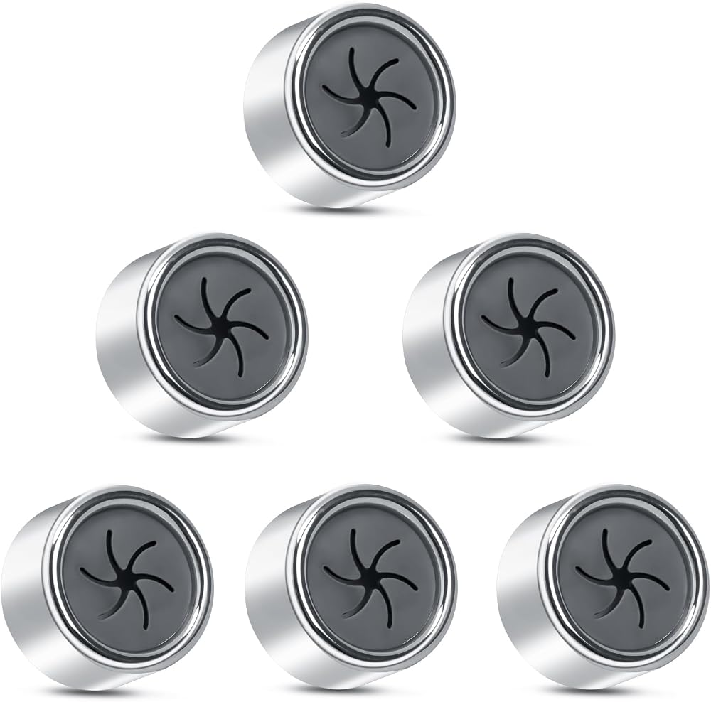 Alyvisun 6Pcs Self-Adhesive Tea Towel Holders Round Hooks No Drilling
