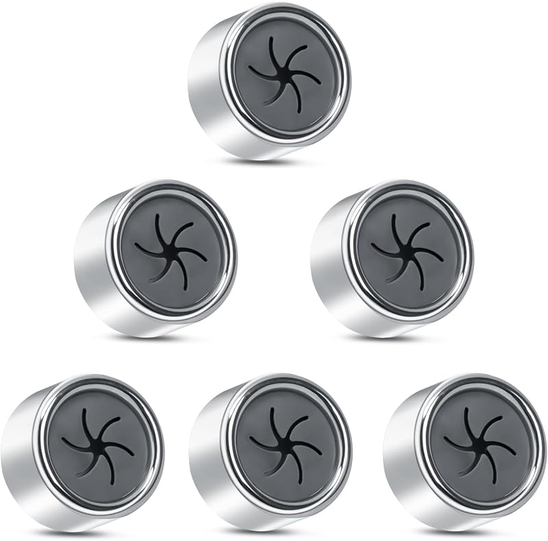 Alyvisun 6Pcs Self-Adhesive Tea Towel Holders Round Hooks No Drilling
