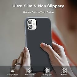 TOCOL for iPhone 11 Case, Slim Silicone Case for