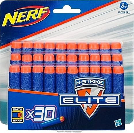 Hasbro Nerf A0351E35 - N-Strike Elite 30er Dart Nachfüllpack, Nerf Zubehör