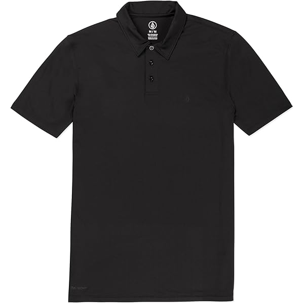 Volcom Men's Nova Tech Polo Shirt Black at Amazon Men's Clothing store