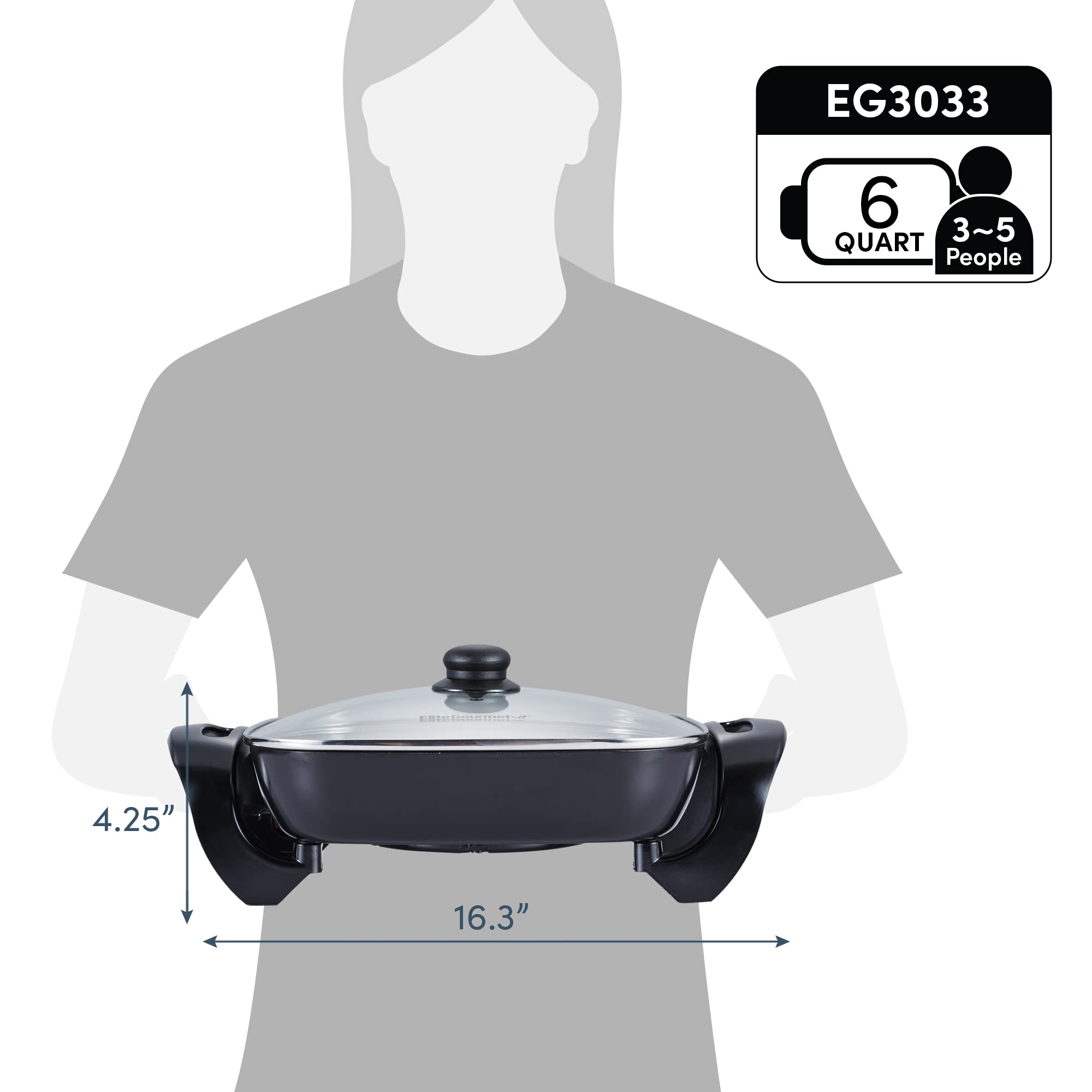 Elite Gourmet EG3033 12
