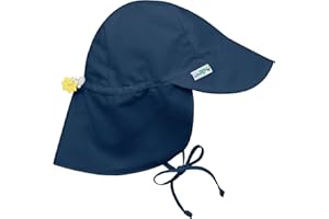GREEN SPROUTS i play. Baby Flap Sun Protection Swim Hat, Navy, 9-18 Months