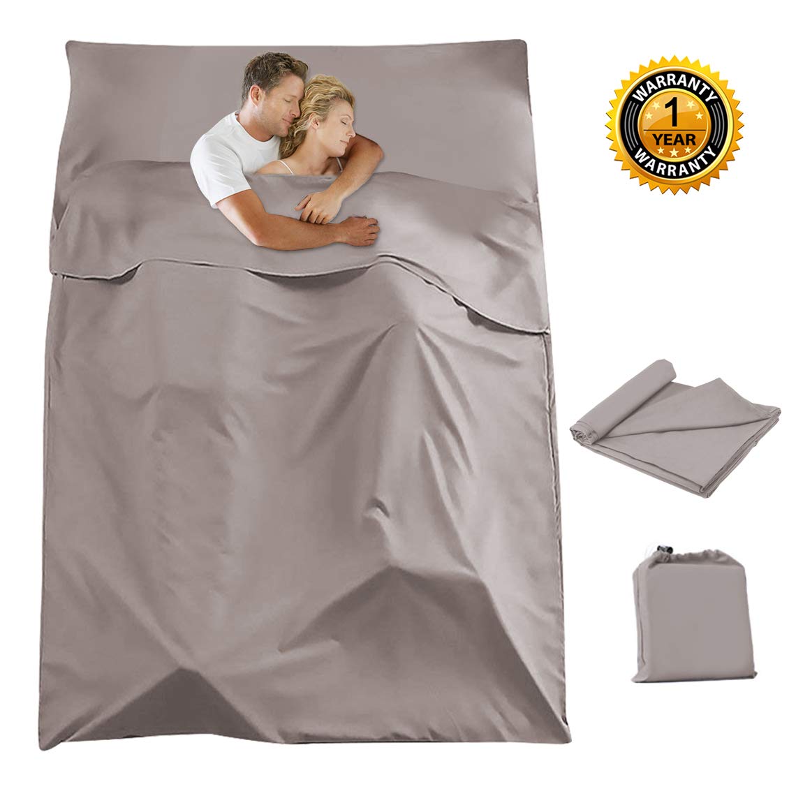 Breathable Lightweight Sheet Home Travel Camping Liner Bag