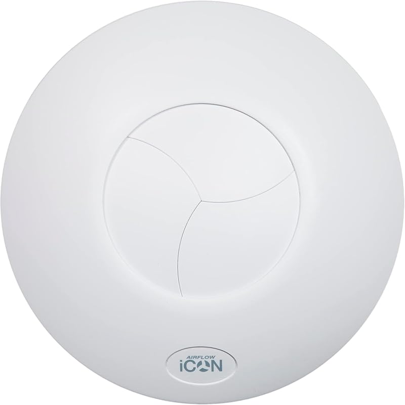 Airflow iCON 15 Extractor Fan 19 l/s 100mm Duct 9.4W Iris Shutter